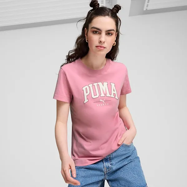 Áo Thun Puma Squad Graphic Tee Pink Squad 681537 48 Màu Hồng Size S