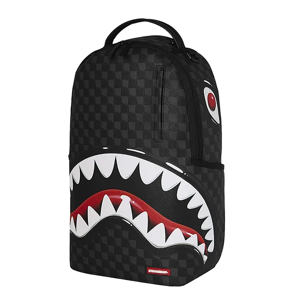 Balo Sprayground Sharks In Paris Hyper Puff Backpack 910B8663NSZMULTI Màu Đen Nâu
