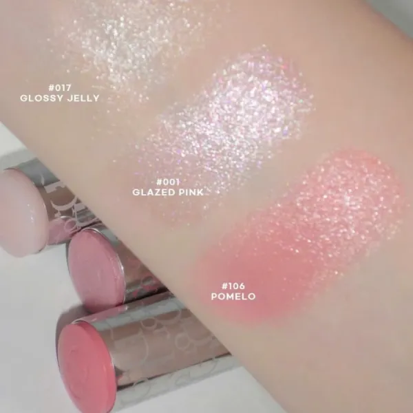 Bắt Sáng Dior Backstage Glassy Glow Stick 017 Glossy Jelly Màu Hồng Nhạt