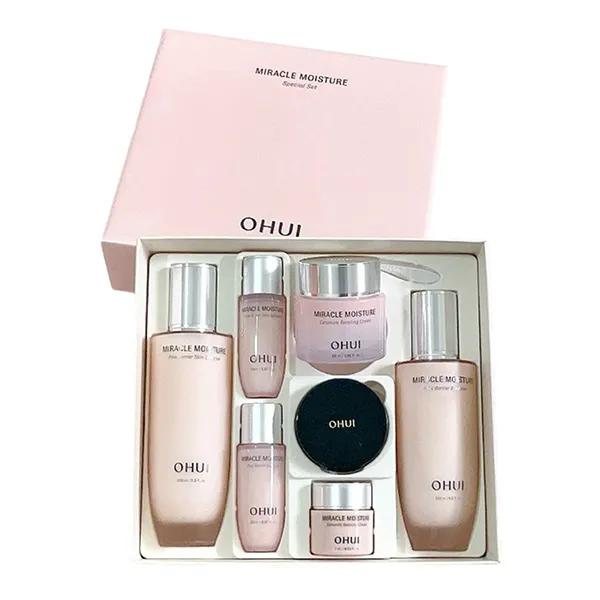 Bộ Dưỡng Ẩm Da Ohui Miracle Moisture 3PCS Special Set 7 Món