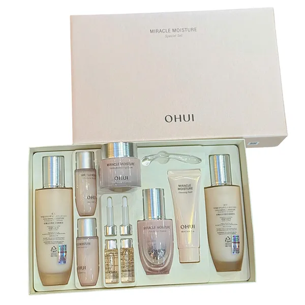 Bộ Dưỡng Ẩm Da Ohui Miracle Moisture Special Set 9 Món