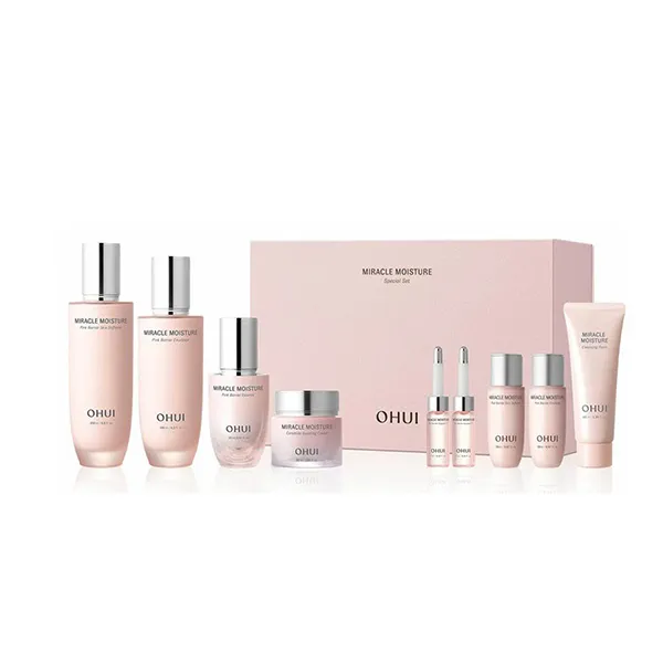 Bộ Dưỡng Ẩm Da Ohui Miracle Moisture Special Set 9 Món