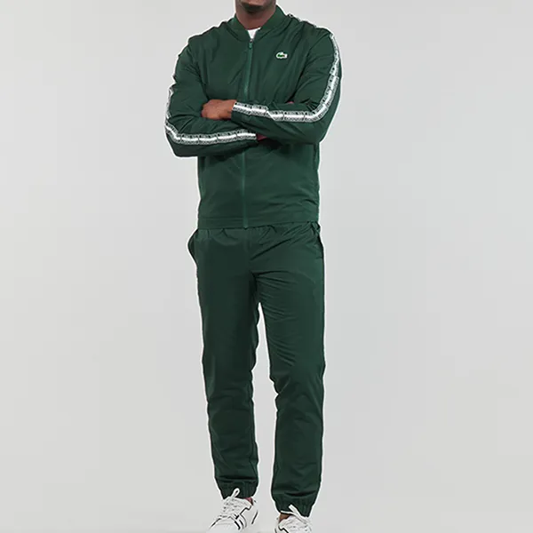 Bộ Quần Áo Lacoste Men’s Joggers & Tracksuits WH1792 YZP Màu Xanh Green Size 2