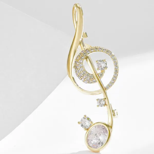 Cài Áo Nữ Meri Dream Melody BR13 Màu Vàng