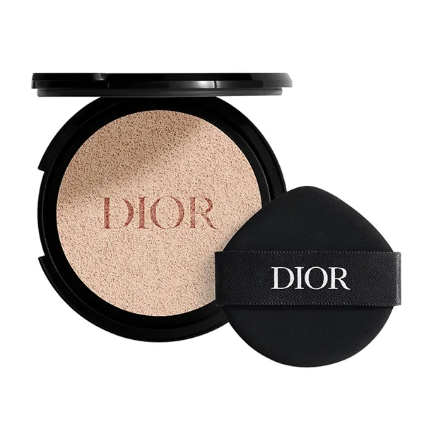 Case Đen Trắng + Lõi Phấn Nước Dior Miss Dior Forever Matte Tone 0N