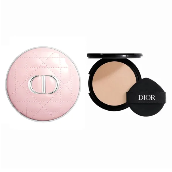 Case Hồng + Lõi Phấn Nước Dior Forever Hydra Glow Tone 1N