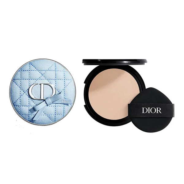 Case Vỏ Xanh + Lõi Phấn Nước Dior Forever Hydra Glow Cushion Tone 0N