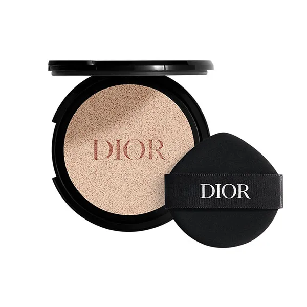 Combo Case Vỏ Xanh + Lõi Phấn Nước Dior Limited Forever Skin Glow Cushion Tone 0N