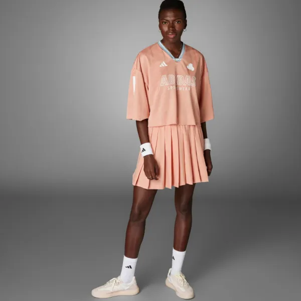 Chân Váy Nữ Adidas Tiro Pleated Skirt JG4099 Màu Hồng Cam Size S