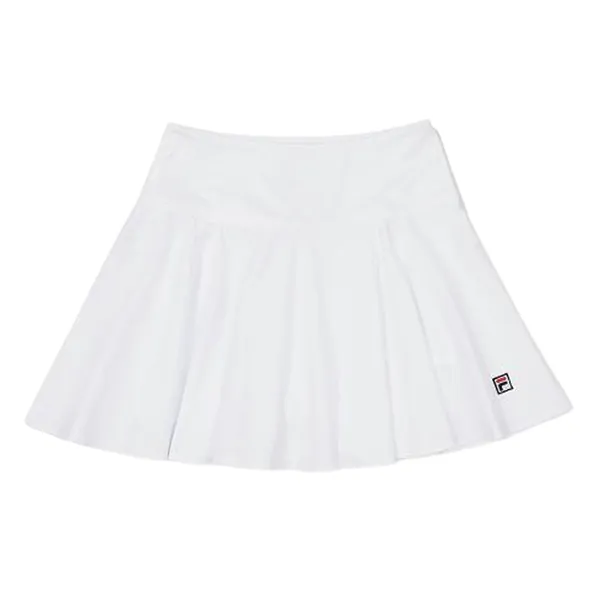 Chân Váy Nữ Fila Lady Tennis Life Pleats Skirt White FS2SKF2353F-OWH Màu Trắng Size M
