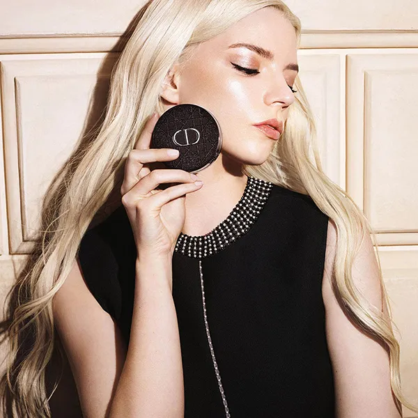 Combo Case Dior Forever Embroidered Cannage + Lõi Phấn Nước Dior Forever Cushion Matte Tone 00N