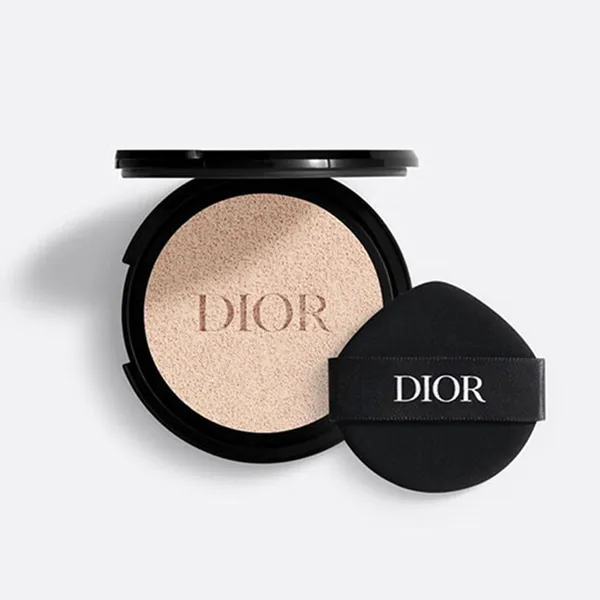 Combo Case Dior Forever Embroidered Cannage + Lõi Phấn Nước Dior Forever Cushion Matte Tone 0N