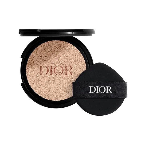Combo Case Dior Forever Embroidered Cannage + Lõi Phấn Nước Dior Forever Cushion Matte Tone 1N