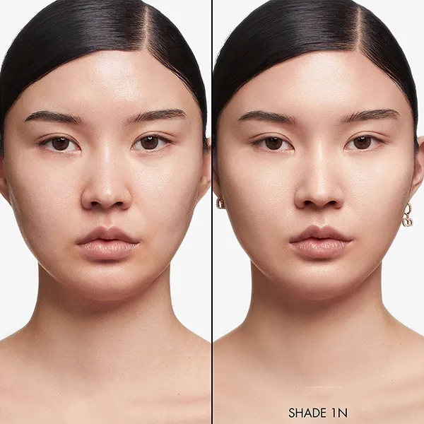 Combo Case Dior Forever Embroidered Cannage + Lõi Phấn Nước Dior Forever Hydra Glow Cushion Tone 1N