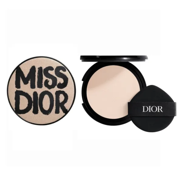Combo Case Dior Forever Wild Beige + Lõi Phấn Nước Dior Forever Hydra Glow Cushion Tone 00N