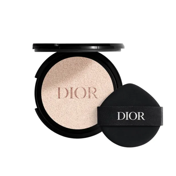 Combo Vỏ Hộp Phấn Dior Pink Cannage + Lõi Cushion Dior Forever Matte Tone 00N