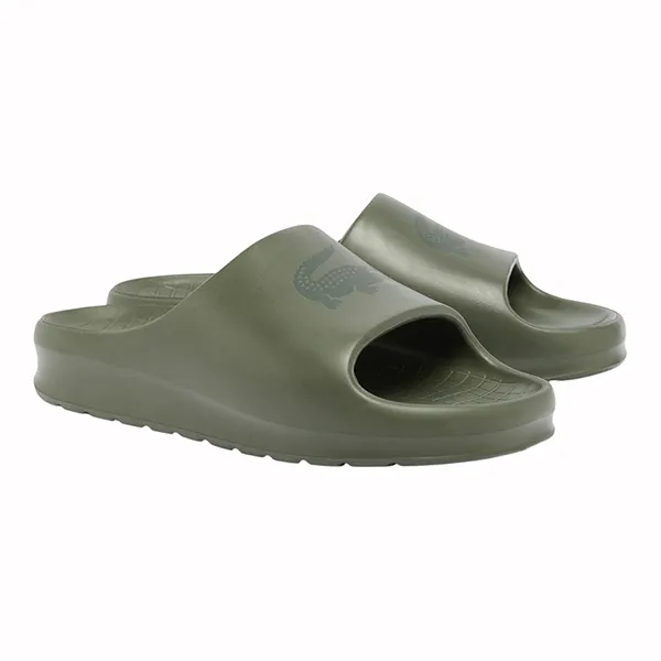 Dép Nam Lacoste Men's Sandals 2.0 125 KHK Màu Xanh Rêu Size 39.5