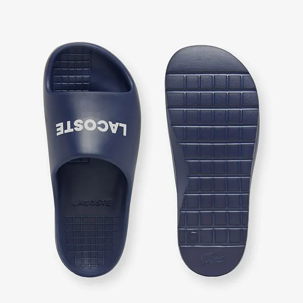 Dép Nam Lacoste Men's Serve Slide 2.0 48CMA0020 092 Màu Xanh Navy Size 7