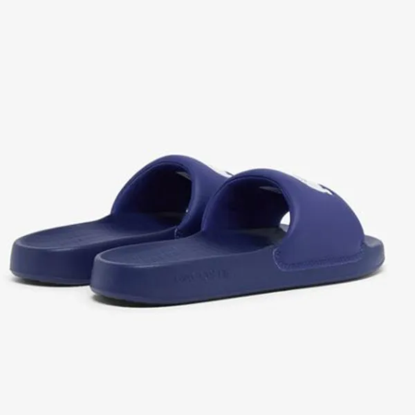 Dép Nam Lacoste Men's Serve Slides 1.0 51CMA0017 092 Màu Xanh Navy Size 8