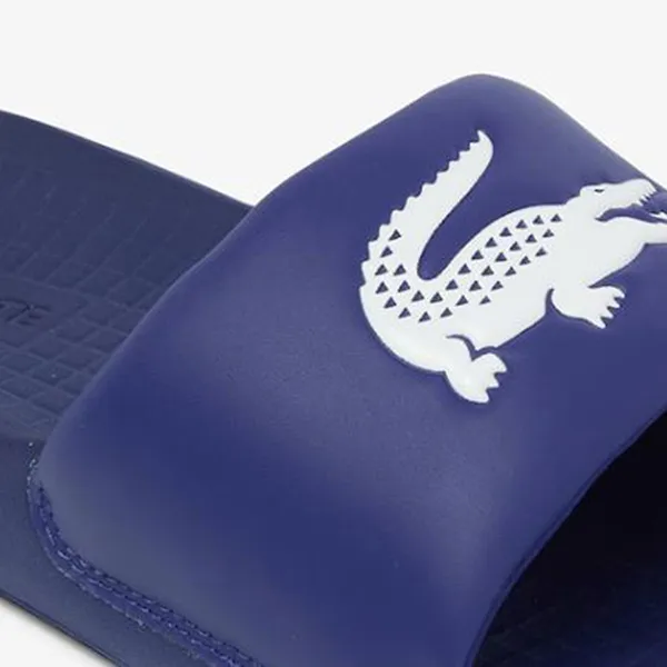 Dép Nam Lacoste Men's Serve Slides 1.0 51CMA0017 092 Màu Xanh Navy Size 8