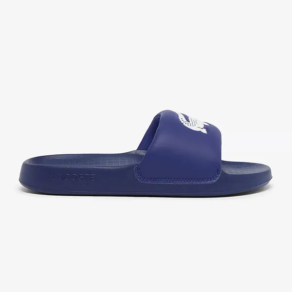 Dép Nam Lacoste Men's Serve Slides 1.0 51CMA0017 092 Màu Xanh Navy Size 8