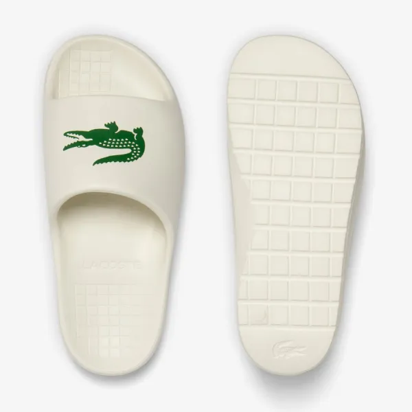 Dép Nam Lacoste Men’s Serve Slides 2.0 46CMA0032 1Y5 Màu Trắng Size 6