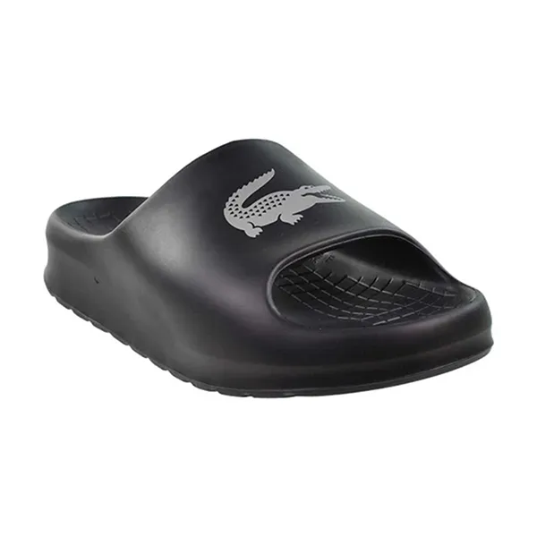Dép Nam Lacoste Serve 2.0 2252 DK GRY Màu Đen Xám Size 7