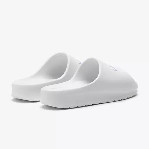 Dép Nữ Lacoste Women's Serve Slide 2.0 White/Light Purple 33BA8SHEF96962GS Màu Trắng Size 3