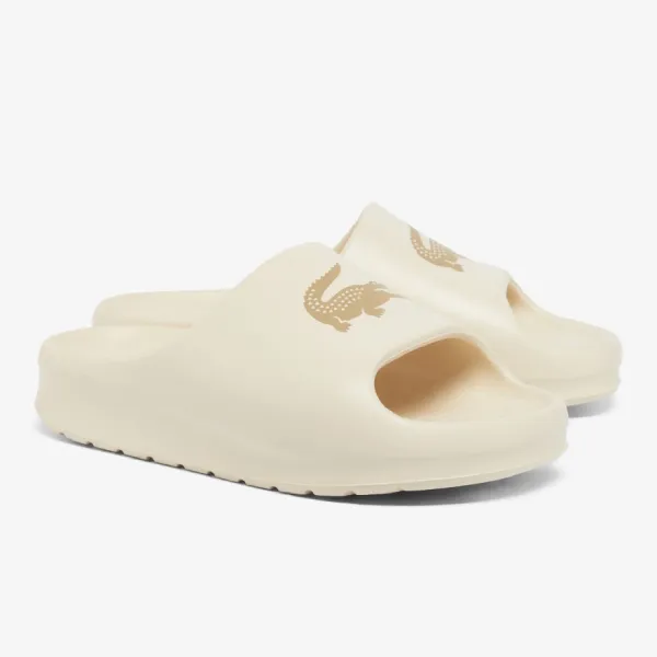 Dép Nữ Lacoste Serve Slide 2.0 49CFA0025 53S Màu Trắng Size 3