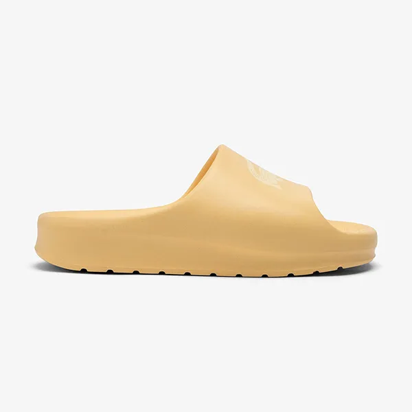 Dép Nữ Lacoste Serve Slide 2.0 LAC50CFA0023LY2007 LY2 Màu Vàng Size 3