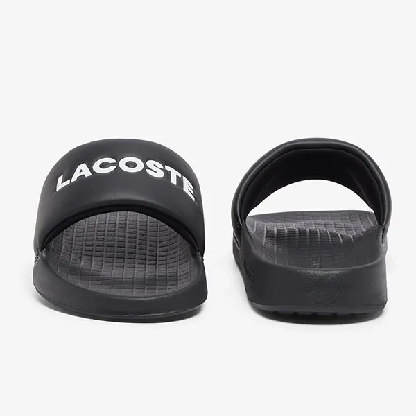 Dép Nữ Lacoste Women's Serve Slide 1.0 LAC49CFA0023312004 312 Màu Đen Size 6