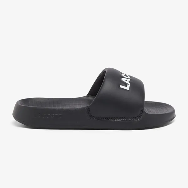 Dép Nữ Lacoste Women's Serve Slide 1.0 LAC49CFA0023312004 312 Màu Đen Size 6