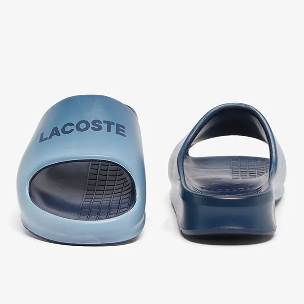 Dép Nữ Lacoste Women's Serve Slide 2.0 49CFA0028 NV1 Màu Xanh Navy Size 7
