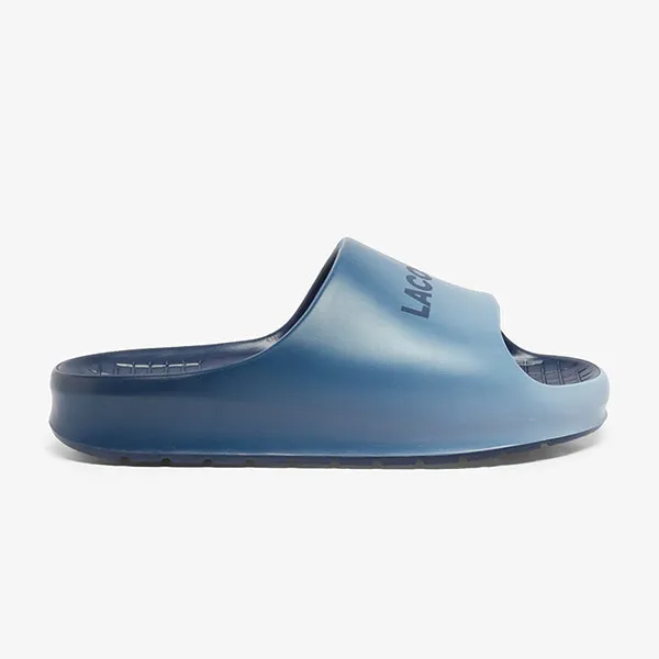 Dép Nữ Lacoste Women's Serve Slide 2.0 49CFA0028 NV1 Màu Xanh Navy Size 7