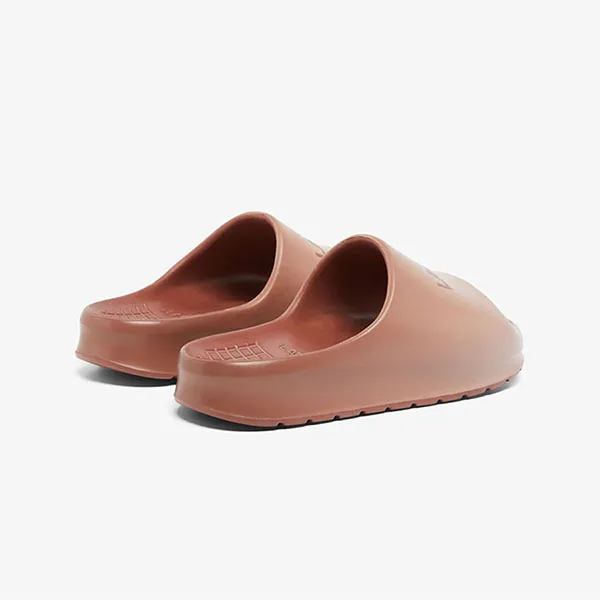 Dép Nữ Lacoste Women's Serve Slide 2.0 Brown 0100-LAC49CFA0028 Màu Nâu Size 3