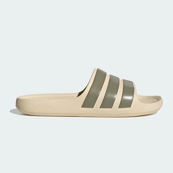 Dép Unisex Adidas Adilette Flow Slides IH8986 Màu Kem/Xanh Size 39
