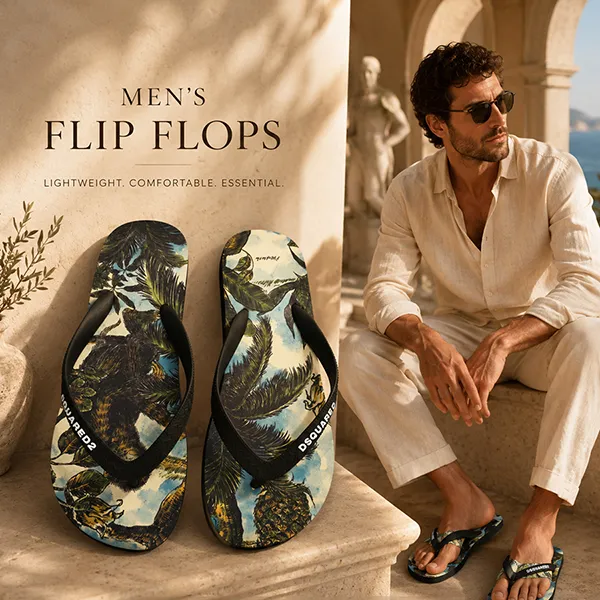 Dép Xỏ Ngón Nam Dsquared2 Forest Pattern FFM0001 17208755 M037 Phối Màu Size 39