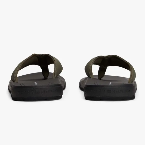 Dép Xỏ Ngón Nam Tommy Hilfiger Logo Flip-Flops 05623 - GRN Màu Xanh Green Size 8