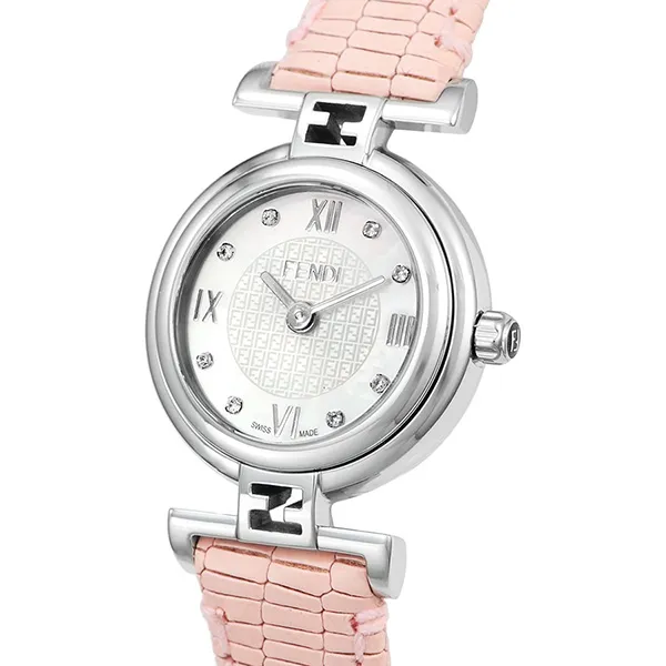 Đồng Hồ Nữ Fendi Moda Diamond Watch F271247D 23mm Màu Hồng