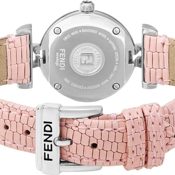 Đồng Hồ Nữ Fendi Moda Diamond Watch F271247D 23mm Màu Hồng