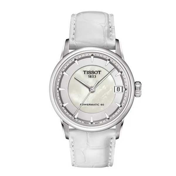 Đồng Hồ Nữ Tissot Powermatic 80 Watch T086.207.16.111.00 Màu Trắng