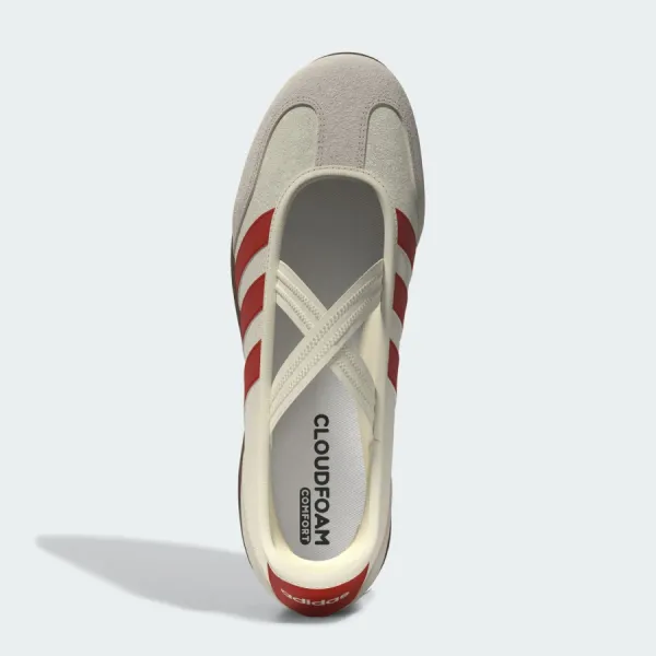 Giày Bệt Nữ Adidas Barreda Mary Jane KJ2245 Màu Kem Size 38 2/3