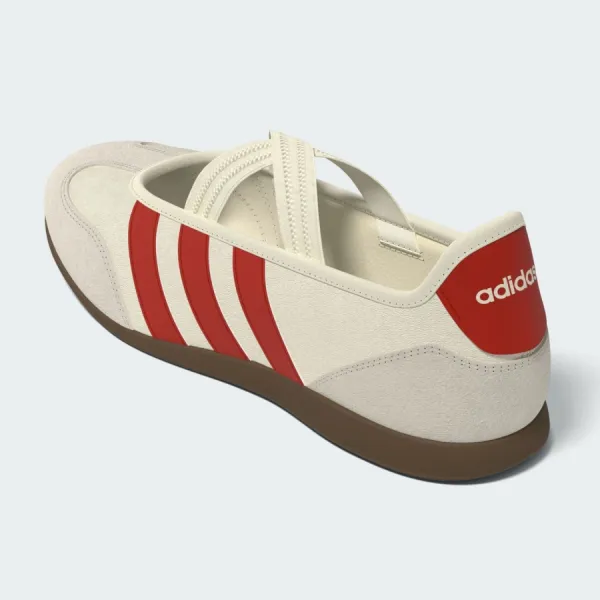 Giày Bệt Nữ Adidas Barreda Mary Jane KJ2245 Màu Kem Size 38 2/3
