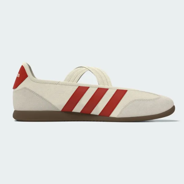 Giày Bệt Nữ Adidas Barreda Mary Jane KJ2245 Màu Kem Size 38 2/3