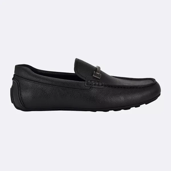 Giày Lười Nam Calvin Klein Moca CK OTILIS - BLK Màu Đen Size 8