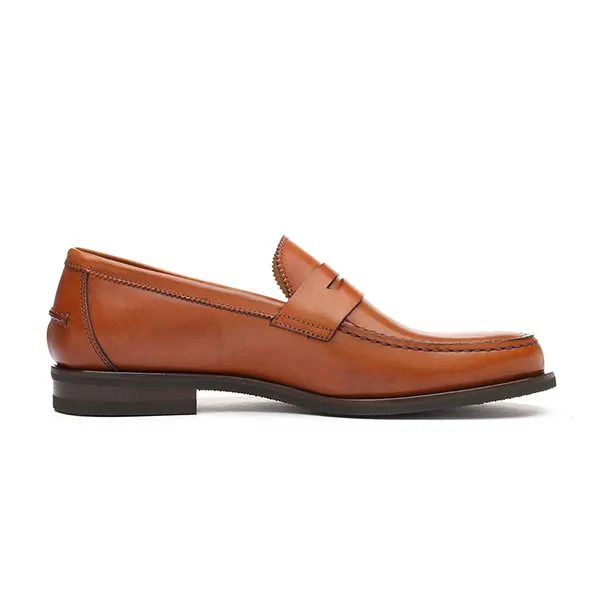 Giày Lười Nam Germano Bellesi 113 Màu Nâu Size 38