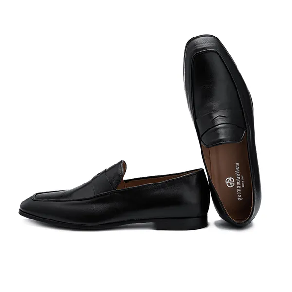 Giày Lười Nam Germano Bellesi 1116 Màu Đen Size 39