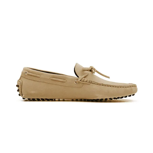 Giày Lười Nam Germano Bellesi 130-01-291 Màu Nâu Be Size 38.5