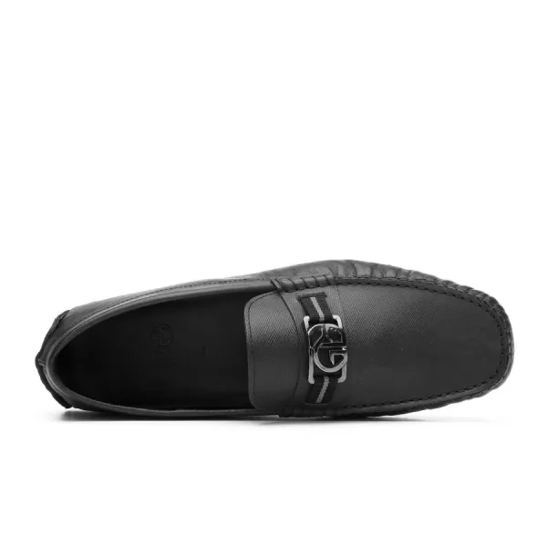 Giày Lười Nam Germano Bellesi 134 Màu Đen Size 39