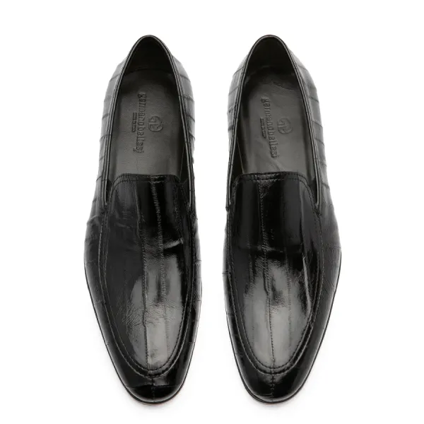 Giày Lười Nam Germano Bellesi 808 Màu Đen Size 41.5